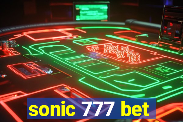 sonic 777 bet